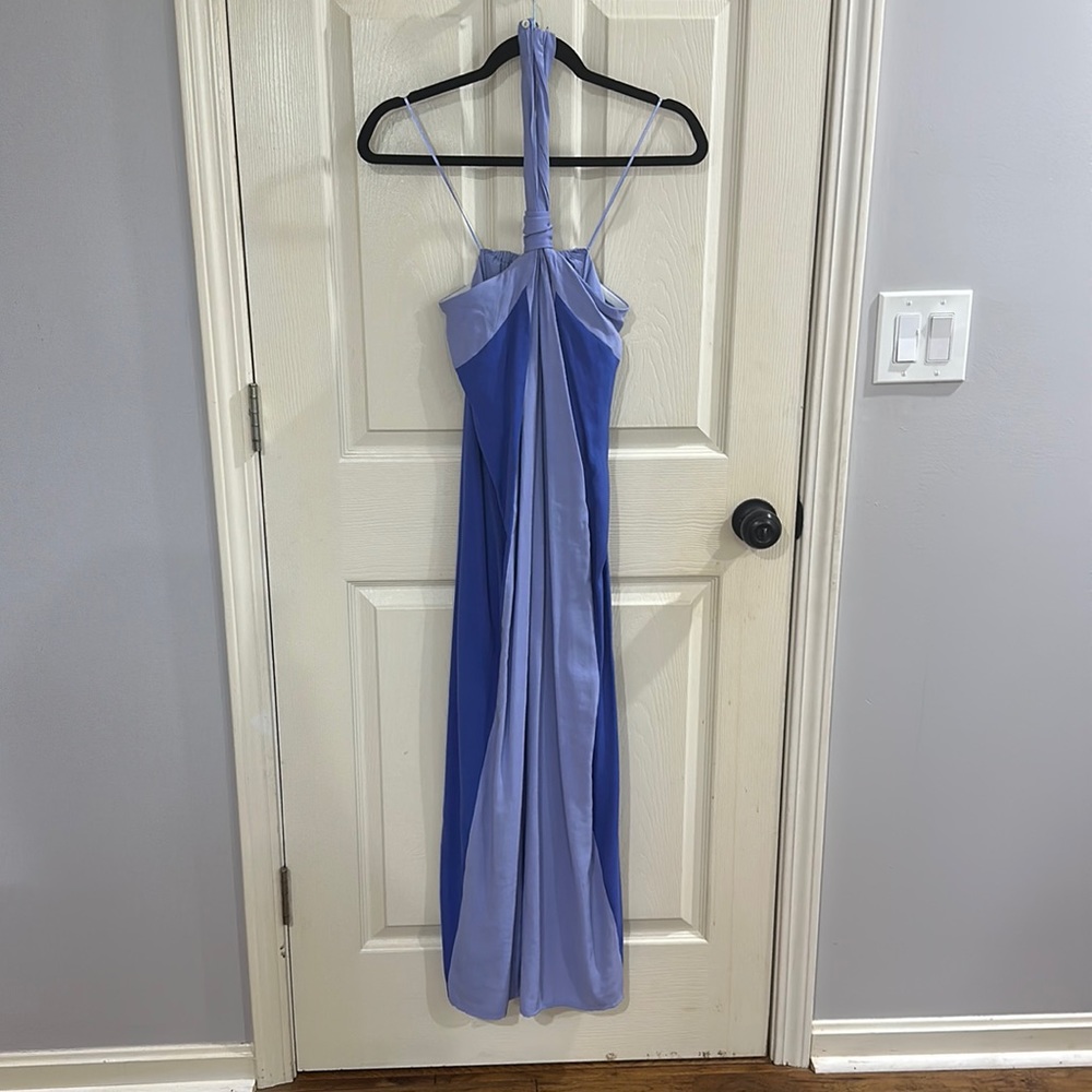 Halter maxi dress petite